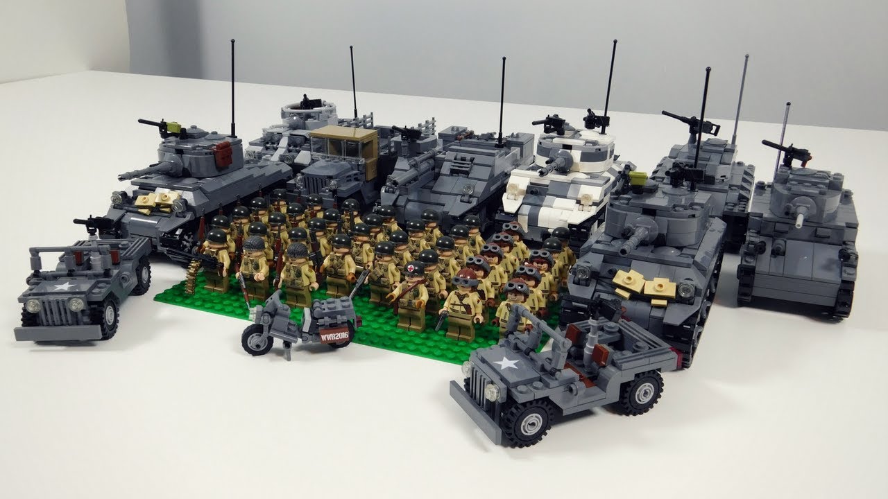 Lego WWII US Forces (August 2017) - YouTube