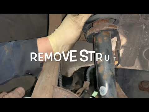 How To Replace Hyundai Sonata Front Struts | Car Fix DIY Videos