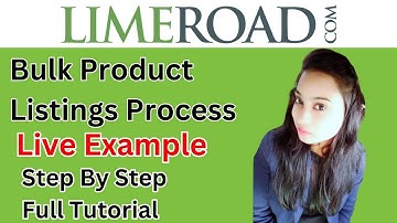 LimeRoad Product Listing | 📤 How to list upload product on Limeroad Step by Step guide in Hindi