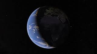 4 Hours of Orbiting Earth from Space with relaxing classical music screenshot 4