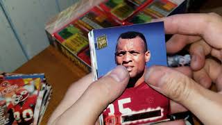 1994 Topps Stadium Club hobby box opening. football cards. box #2. Bowman's Best and refractors