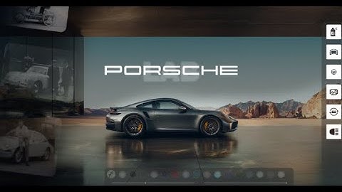 PorscheLab: Interactive 3D Porsche Configurator & Timeline | Web Experience