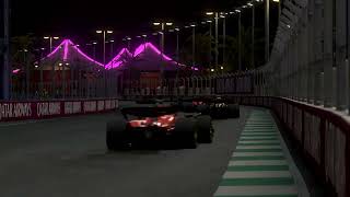 Saudi Arabia GP -  Overtakes | F1 23 | F1 Game Highlights | Max Verstappen
