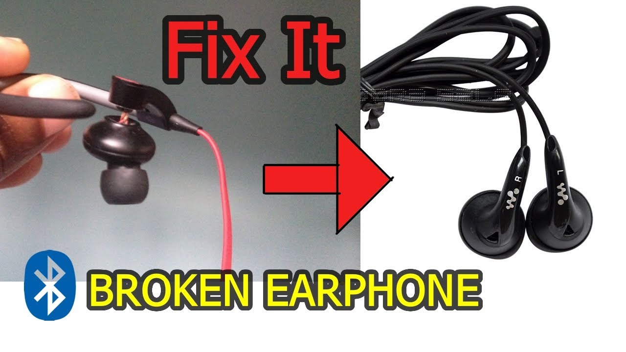 How to Repair Bluetooh Earphone - if not Working or Broken - YouTube