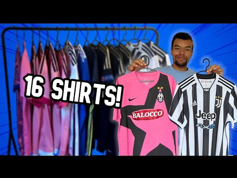 Video My Juventus Football Shirt Collection!