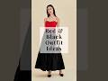 Red And Black Outfits Ideas рџ вќ пёЏ How To Pair Black Red TogetherрџЋЂ Fashion Shorts Youtubeshorts Red And Black Outfits Ideas рџ вќ пёЏ How To Pair Black Red TogetherрџЋЂ Fashion Shorts Youtubeshorts