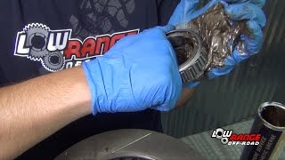 How To Rebuild A Toyota 4X4 Solid Front Axle (Part 8) Hub, Rotor & Bearing Installation