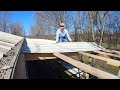 Adding a Lean-To on a Pole Barn Pt. 3 - Roof Sheeting