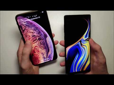 iPhone XS Max vs Galaxy Note 9 Speed Test, Camera Test & Speakers!