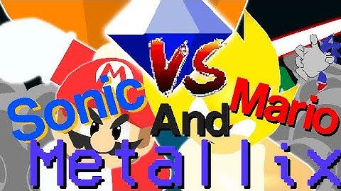 Sonic And Mario Vs Metallix: A SMBZ Sticknodes Short Animation