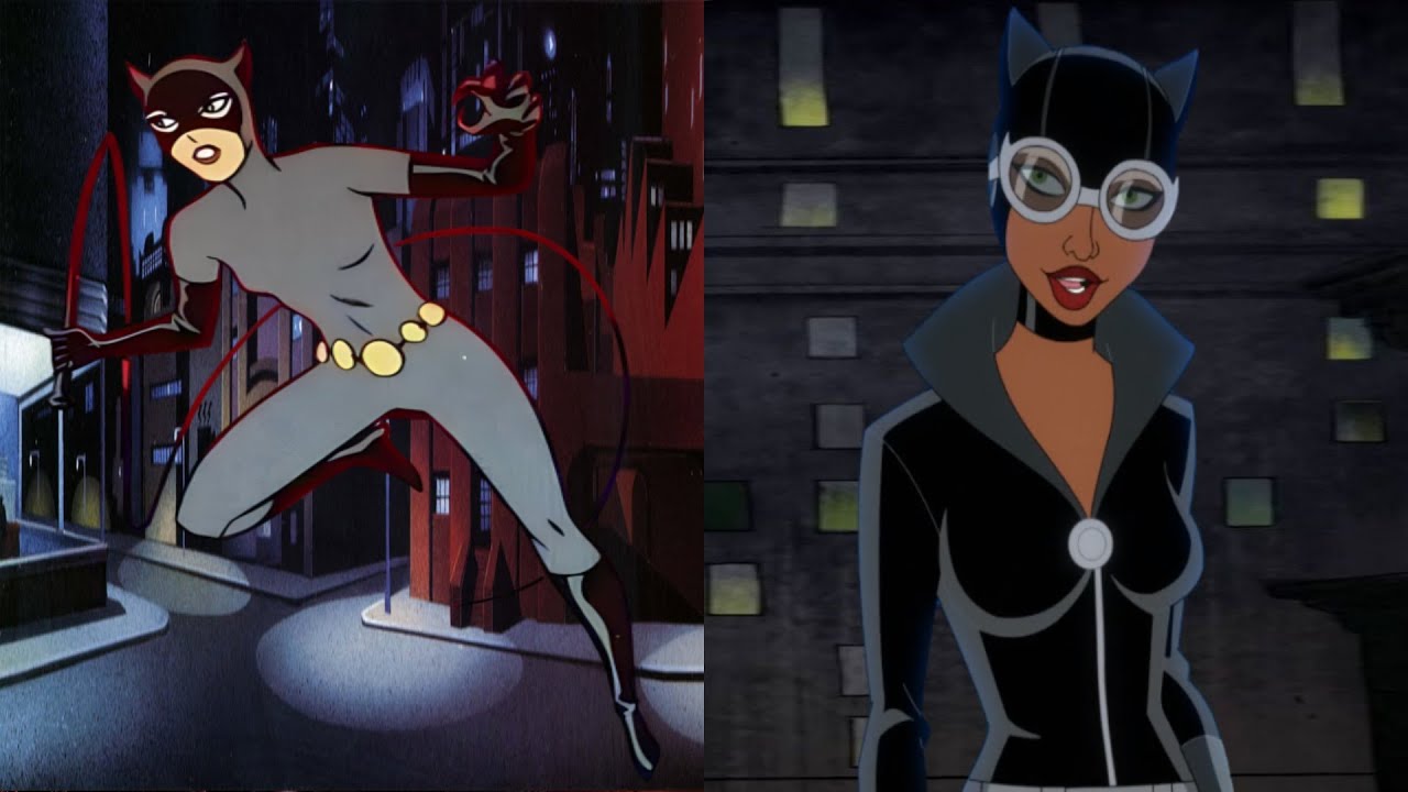 Animated evolution of Catwoman YouTube