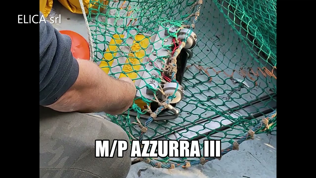 Pesca a Pila con AMERICANA (a strascico).Come regolarla con i sensori MARPORT rete/divergenti.