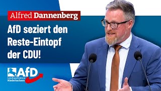 AfD seziert den Reste-Eintopf der CDU! – Alfred Dannenberg (AfD)