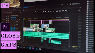 How to Close All Gaps in your Sequence in Premiere Pro