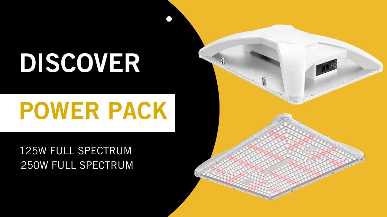 Power Pack LED Grow Lights – 3.01 PPE, Long-Life, Full-Spectrum (PP125 & PP250)