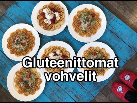 Gluteenittomat vohvelit