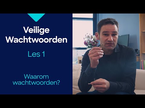 Veilige Wachtwoorden - Les 1 (Consumentenbond)