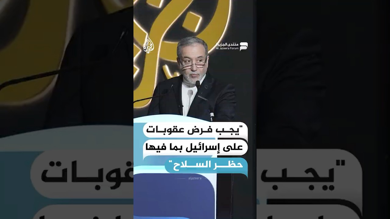 وزير الخارجية الإيراني عباس عراقجي: يجب معاقبة إسرائيل