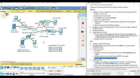 1.3.1.3 Packet Tracer - Skills Integration Challenge