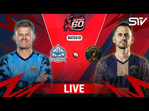 Live | Whiterock Warriors VS Brampton Blitz | Match 2 | Canada Super 60 Season 2 | T-10 | ZQ1K