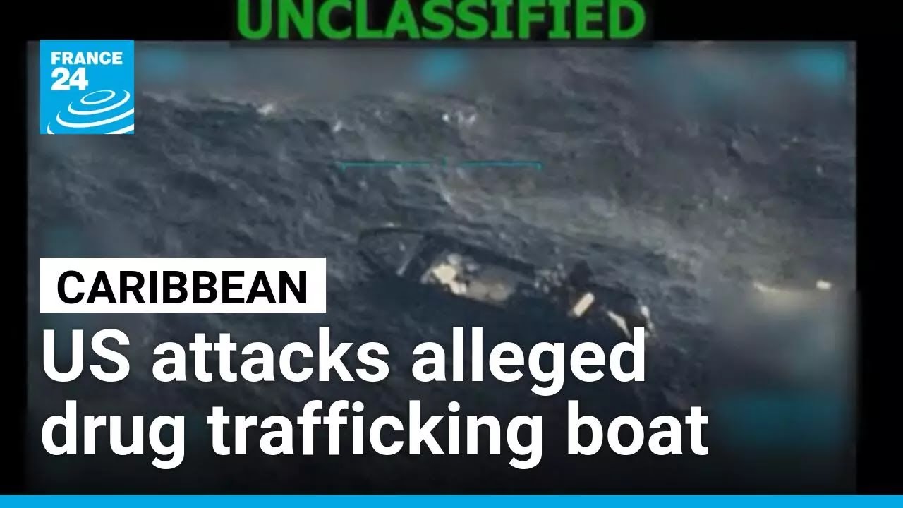US military kills four people in boat attack in the Caribbean • FRANCE 24 English