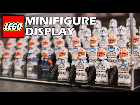 YouTube thumbnail: The ULTIMATE LEGO MINIFIGURE DISPLAY CASE (40 MINIFIGURES!) | iDisplayit REVIEW