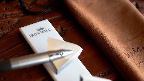How to Sharpen Iron Will Single Bevel Broadheads (A Tutorial for Light Resharpening Touch-Ups)