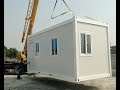 container house installation video