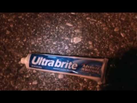 How to get the last toothpaste out