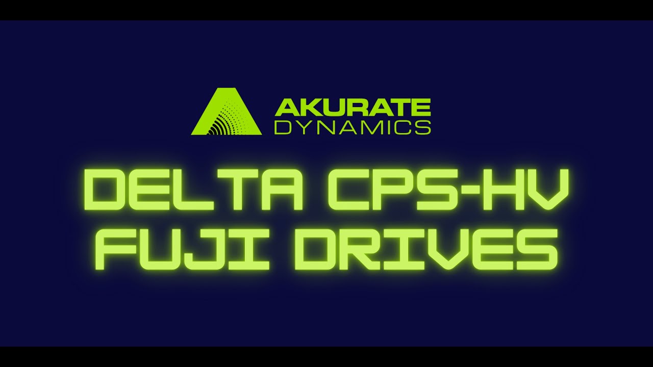 Drive Troubleshooting | Delta CPS-HV Fuji Drives
