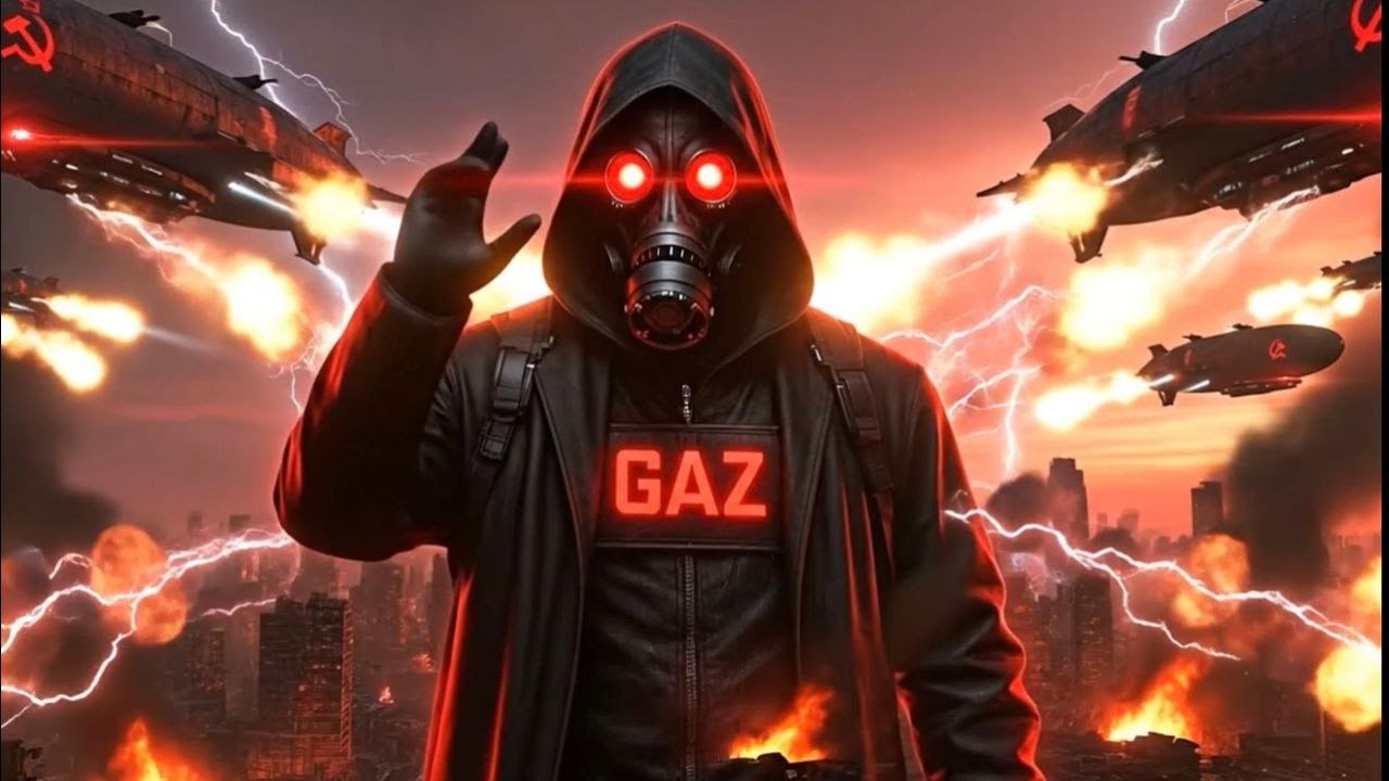 DJ GaZ - Red Alert (AI movie by От винта, Drum & Bass)