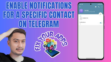 How to Enable Notifications for a Specific Contact on Telegram | Stay Alerted!