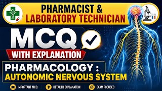 Junior Pharmacist &amp; Laboratory technician Exams | MCQ Series | Pharmacology Lecture 2