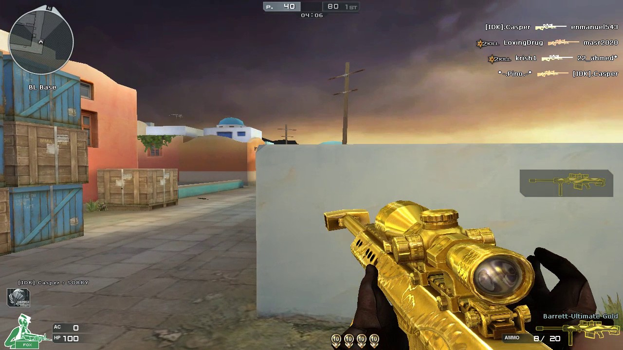 Crossfire NA: Barrett Ultimate-Gold Gameplay
