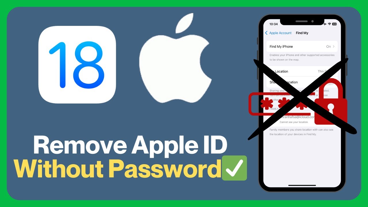 How To Remove Apple ID Without Password IPhone X XS 11 12 13 14 15 16 how-to-remove-apple-id-without-password-iphone-x-xs-11-12-13-14-15-16