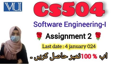 Cs504 Assignment 2 Solution 2024 Fall||#cs504 #cs504assignments