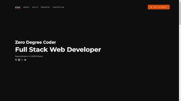 Build Personal Responsive Portfolio Website Using React with dark mode| Free Source code🤩