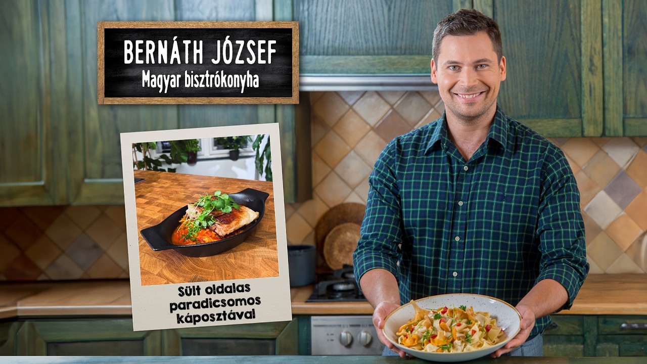 Oldalas paradicsomos káposztával | Magyar Bisztrókonyha👨🏻‍🍳