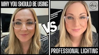 Why You Should Be Using Professional Lighting - Videos &amp; Photography!