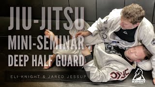Jiu-Jitsu Mini-Seminar on Deep Half Guard Techniques