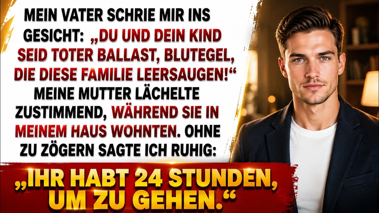 Meine Eltern nannten mich und mein Kind „Ballast“ – dann gab ich ihnen 24 Stunden zum Ausziehen