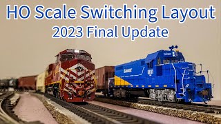 HO Scale Switching Layout 2023 Year End Update