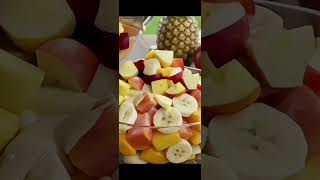 Golden Fruit Salad saging saging mangga mangga papaya papaya