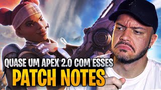 SEASON 16: Os melhores PATCH NOTES da história do JOGO? | APEX LEGENDS