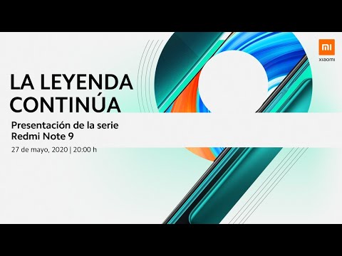 Presentación de la serie Redmi Note 9 en México