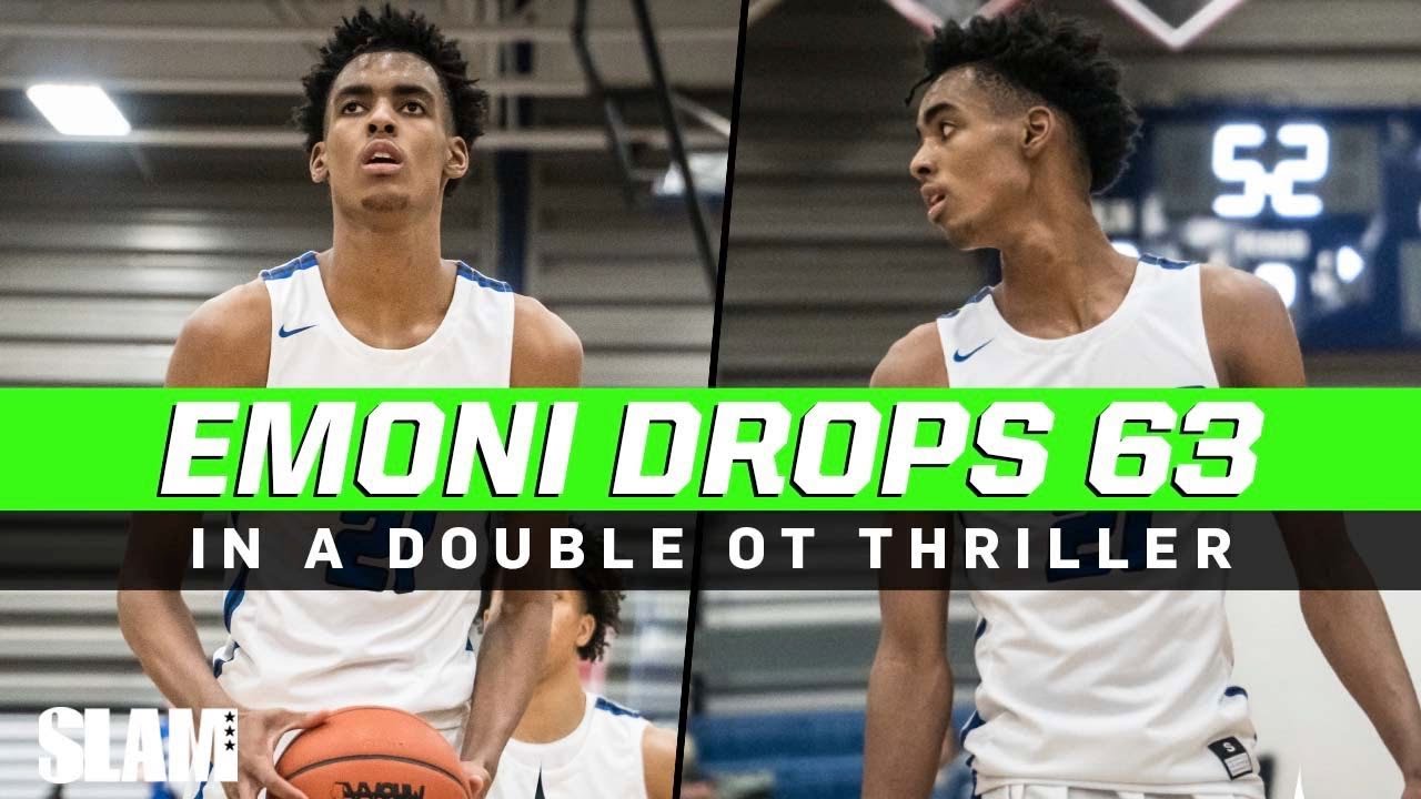 Emoni Bates ERUPTS for 63 points & 21 rebounds in a double overtime win