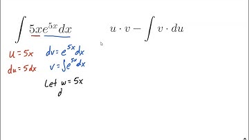 Integration by Parts | Exponential e^ function | Calculus