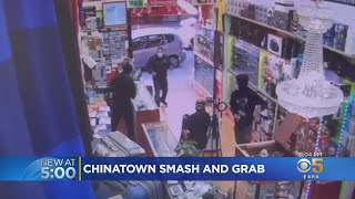 Caught on Camera: San Francisco Chinatown Camera Shop Owners Fight Back Against SmashandGrab Robbe