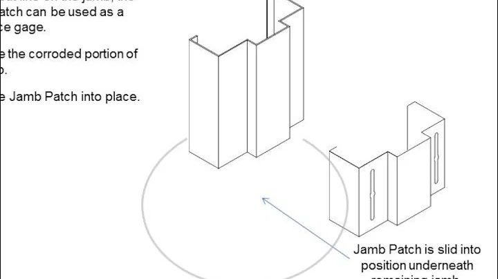 Steel Door Frame Repair