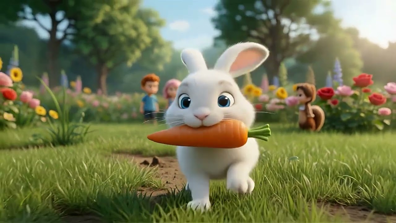 Nanha Munna Bunny Rabbit | Nursery Rhymes for Kids | Funky Bunny Hindi Song 🥕